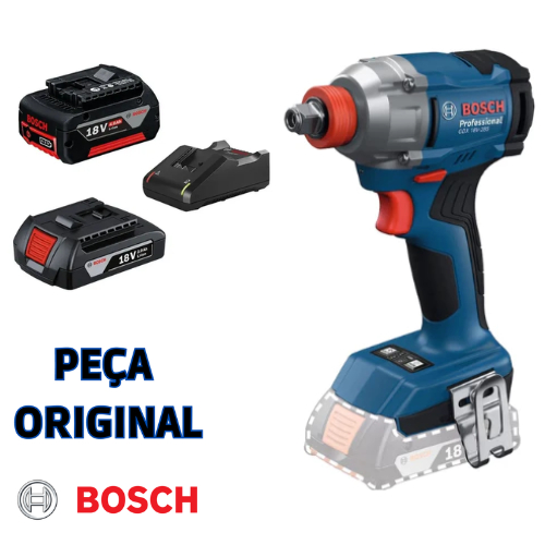 Chave De Impacto GDX 18V-285 Bosch Brushless 18V Solo 285nm Parafusadeira + KIT Baterias