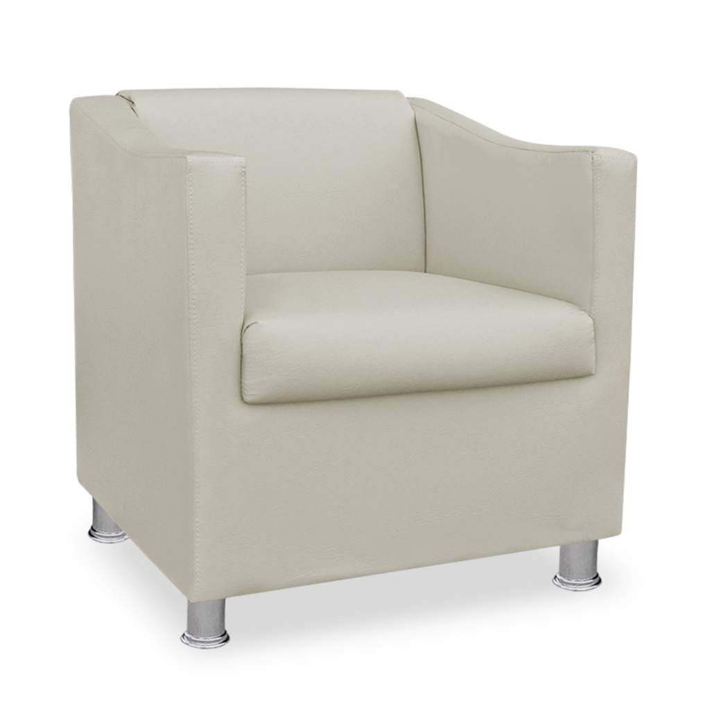 Poltrona CORINO Decorativa Tillak Consultório, Recepção, Sala, Escritório
