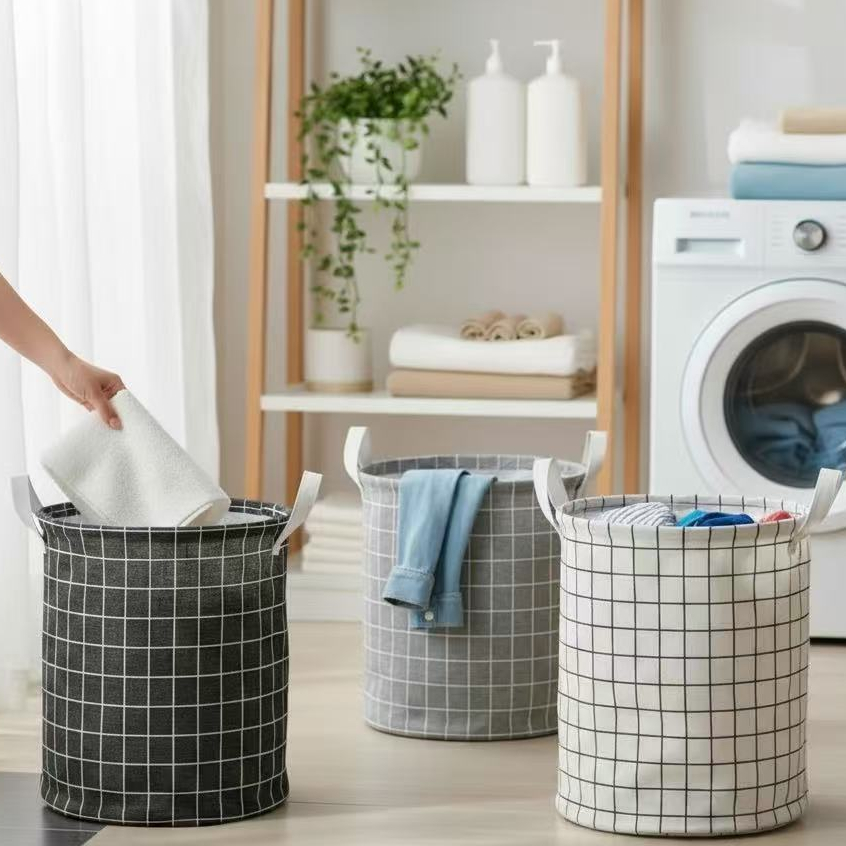 Cesto Organizador Dobravel PROVA D'ÁGUA Para ROUPA SUJA BRINQUEDOS Multiuso | Envio Imediato