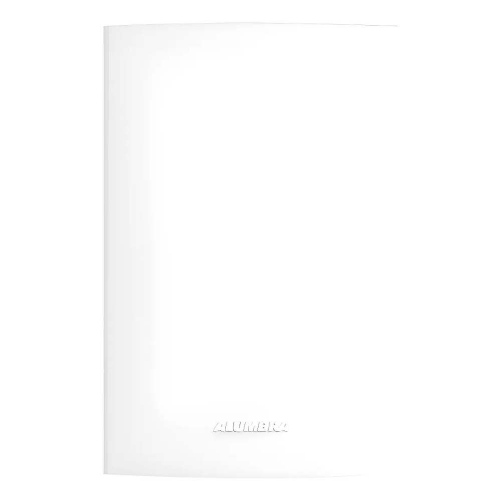 Placa 4x2 Cega Alumbra INOVA Pro Branca Suporte Modular 20a Branco