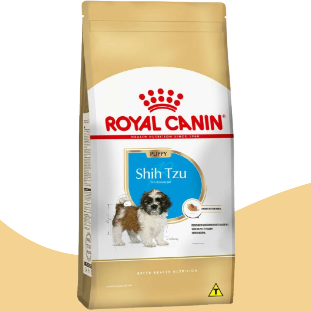 Royal Canin Alimento Cães Shih Tzu Filhote Sabor Mix 1 Kg