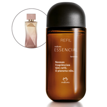 Refil Desodorante Perfume Essencial Feminino 100 ml - Tradicional