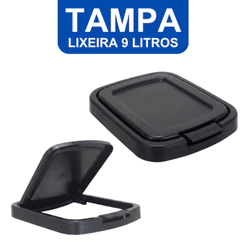 Tampa Para a Lixeira 9 Litros Da Marca Arqplast