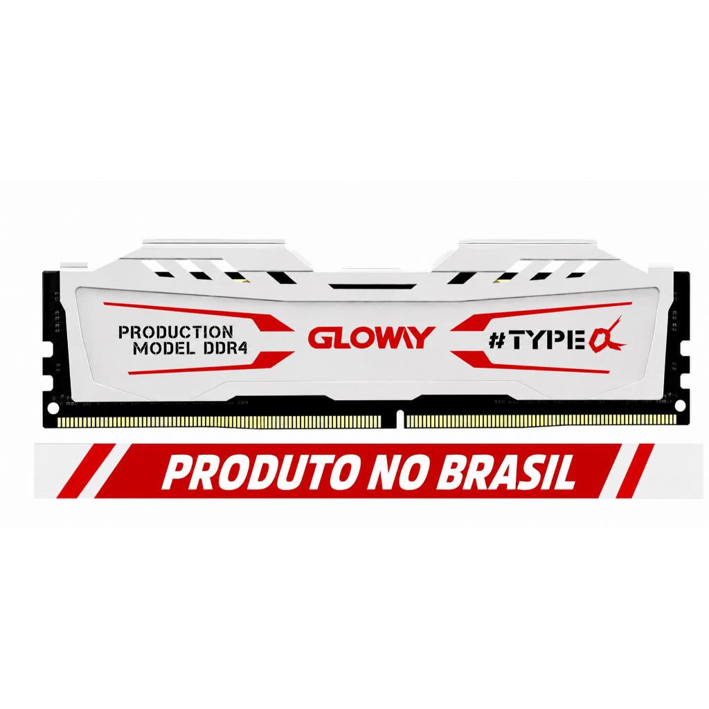 Memória RAM 16GB DDR4 2666MHz Gloway Impecável para Desktop