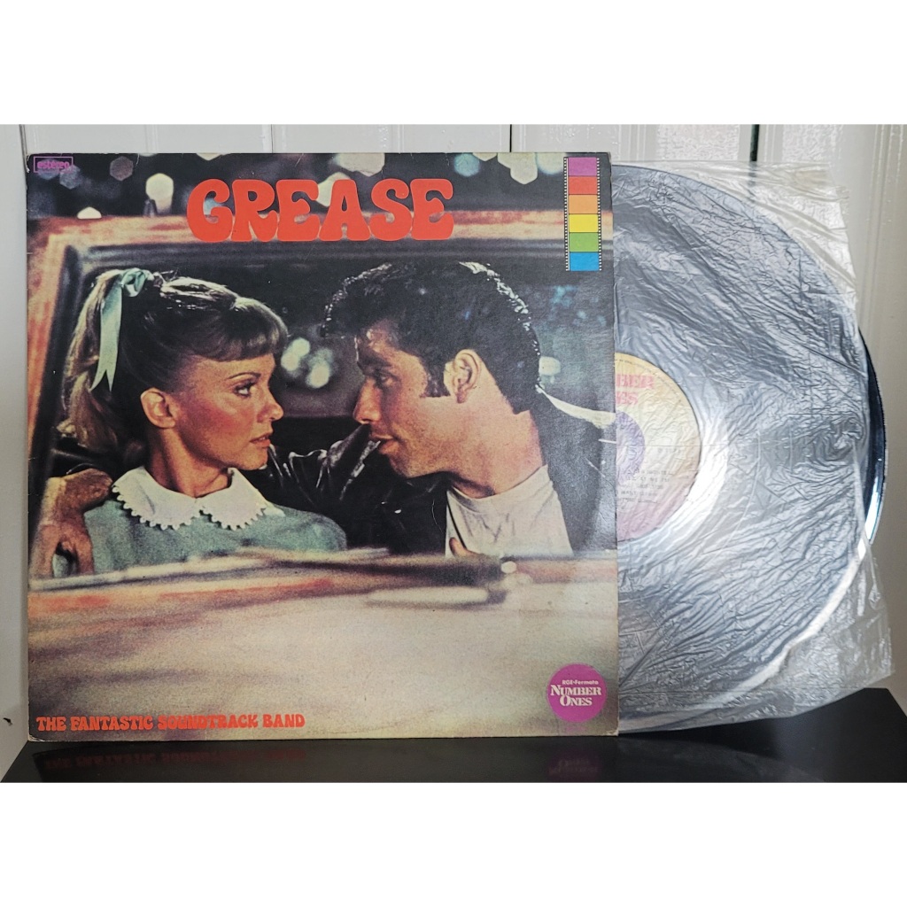 Disco em Vinil LP Trilha Sonora Filme Grease - The Fantastic Soundtrack Band - Vinil Raro - 1978 - Jhon Travolta
