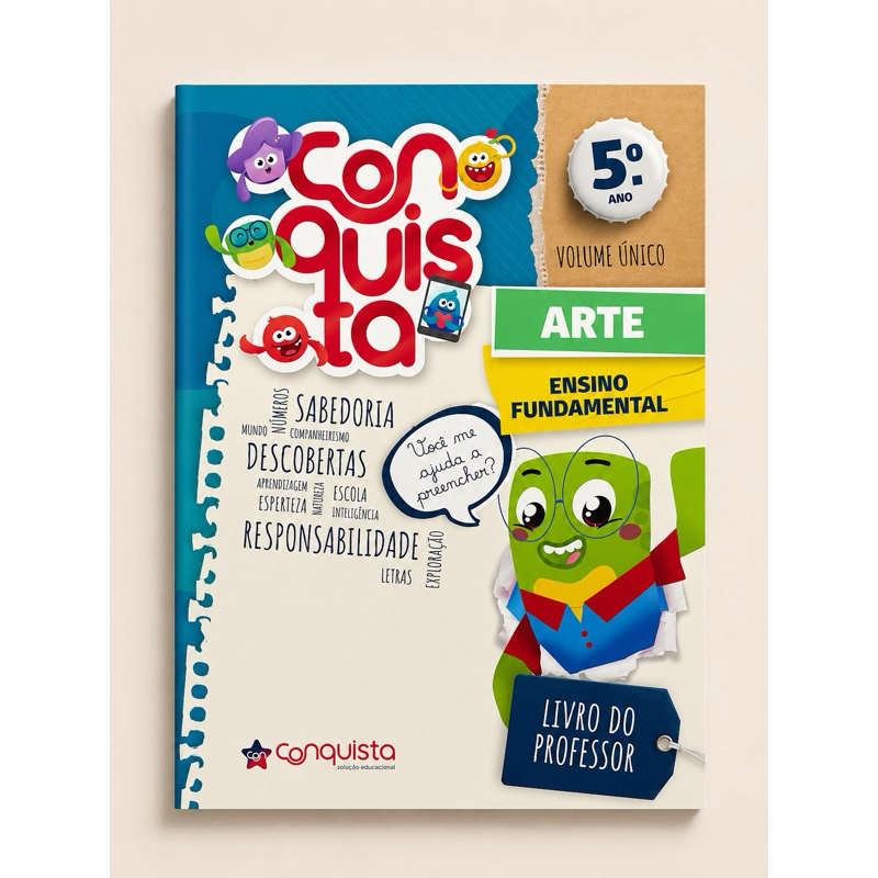 Livro Conquista 5º Ano Arte | Livro do Professor | Ensino Fundamental