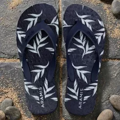 Chinelo Aramis Heliconia Masculino Casual Confortável Leve Macio Slide Praia