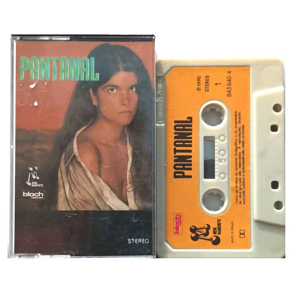 Fita K7 Pantanal 1990 Novela Manchete