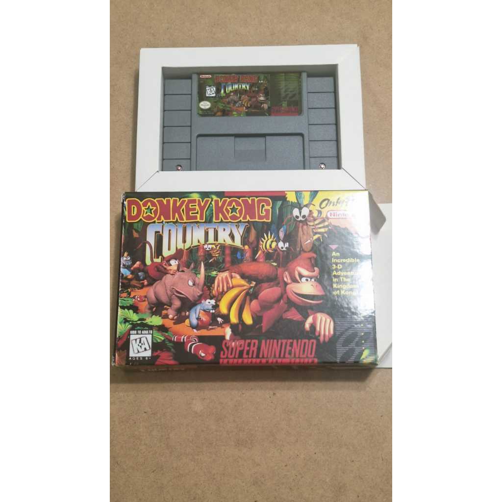 Fitas Nintendo Super Nintendo Donkey Kong country 1, 2 e 3 Paralelas