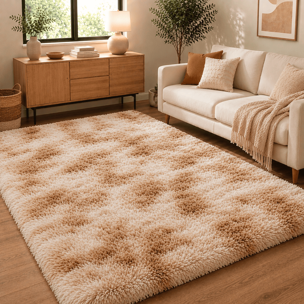 Tapete Sala 2,00x1,50Mts Quarto Peludo Felpudo Cores Moderno Antiderrapante