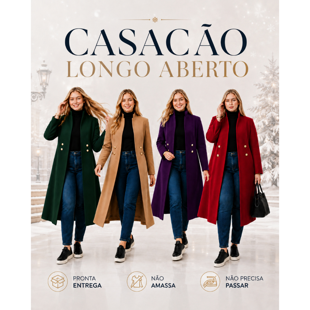 CASACO FEMININO CARDIGAN LONGO SOBRETUDO MODA EVANGÉLICA PLUS SIZE CASAQUINHO ESTILO BLUSÃO COMPRIDO MALHA LEVE
