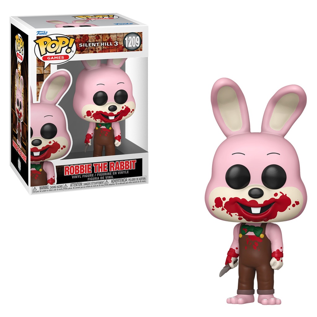 FUNKO POP GAMES SILENT HILL 3 - ROBBIE THE RABBIT 1209 NOVO ORIGINAL