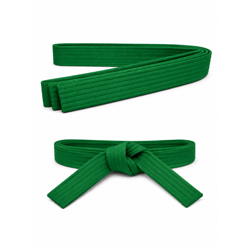 Faixa Verde para Artes Marciais – Judô, Taekwondo, Hapkido, Karatê | Adulto e Infantil