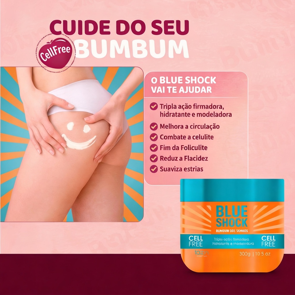Creme Anti Celulite Anti Estrias Firmador - Bumbum dos Sonhos — imagem 2 de 2