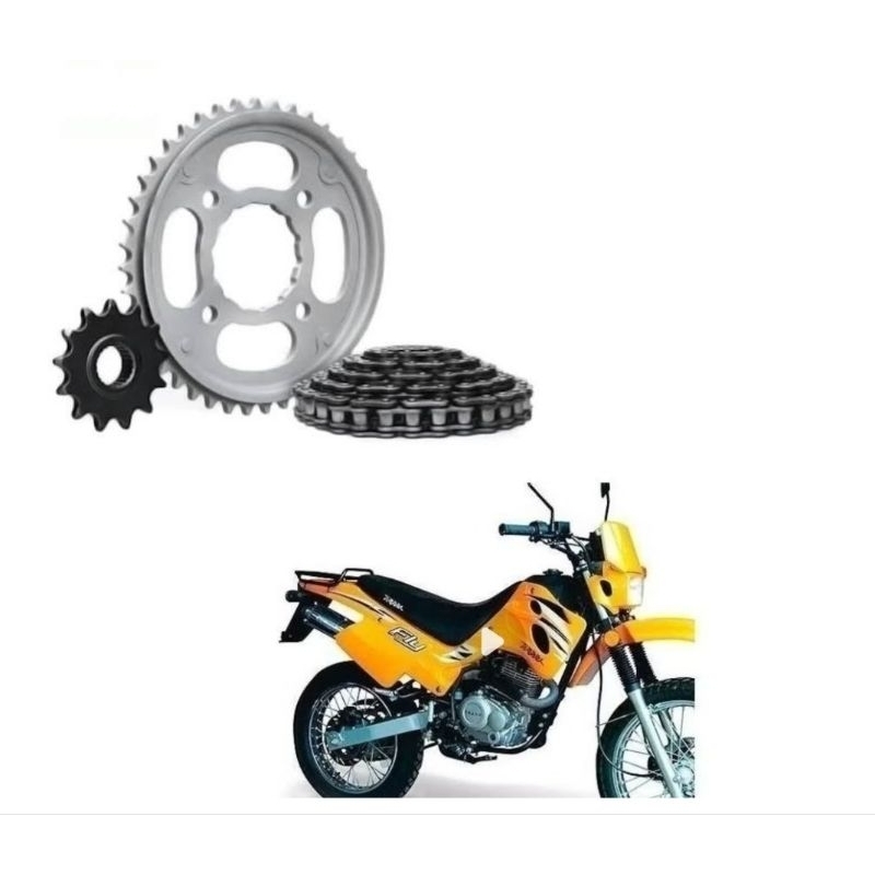 Kit relação Transmissão Traxx Fly 125