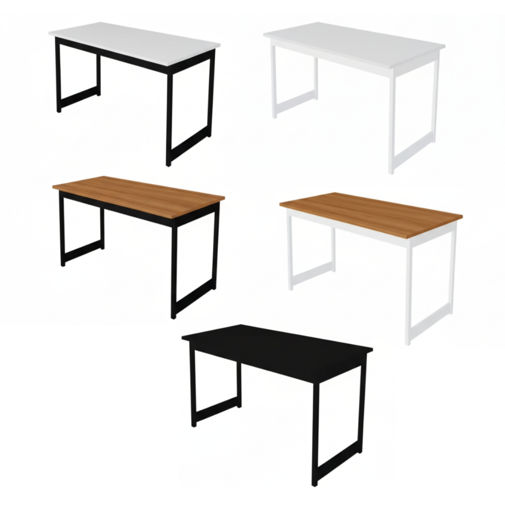 Mesa Escrivaninha Office Estudo Estilo Industrial Gamer Computador 116cm Camaleão Bia