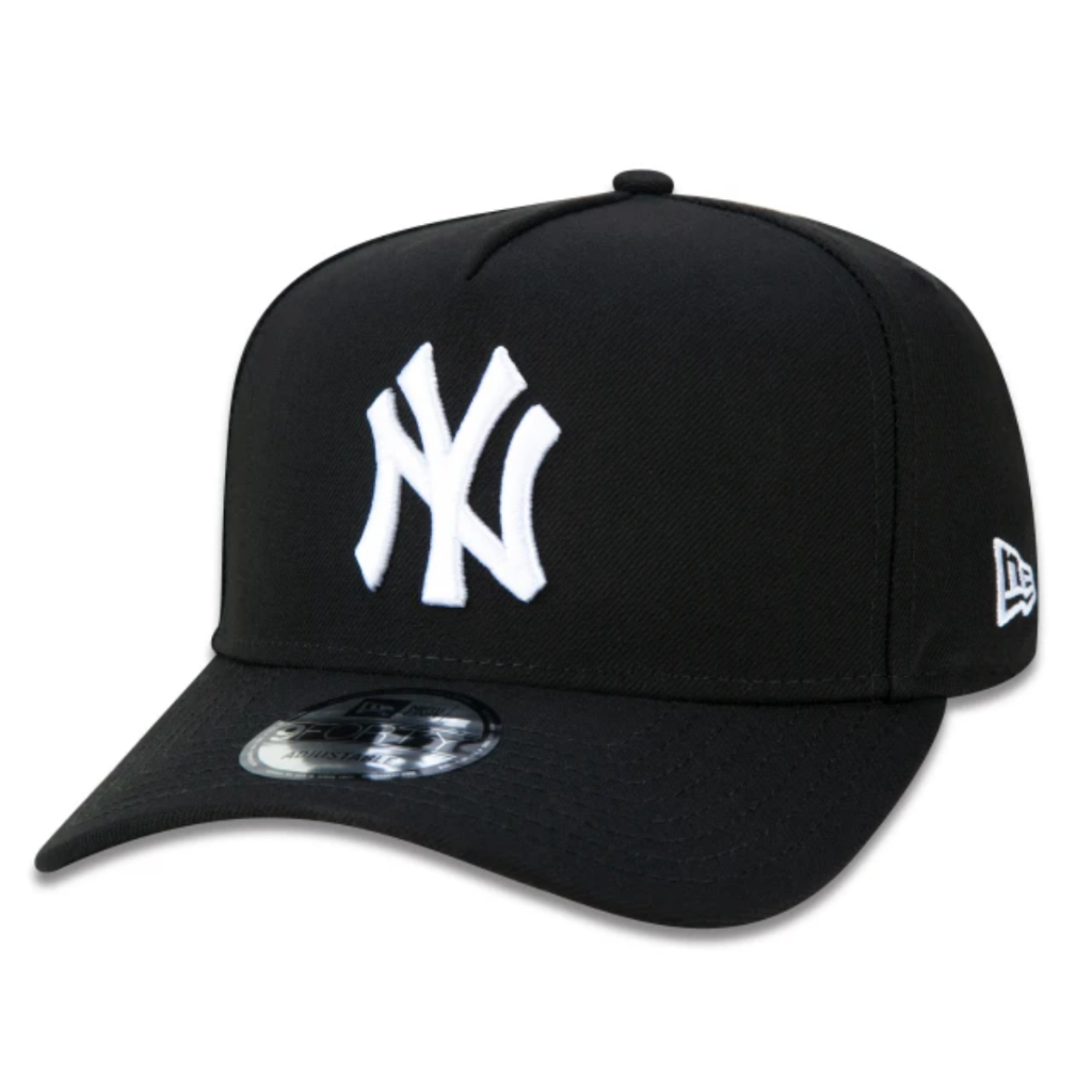 Boné New Era  9FORTY A-Frame Snapback Aba Curva MLB New York Yankees – Original