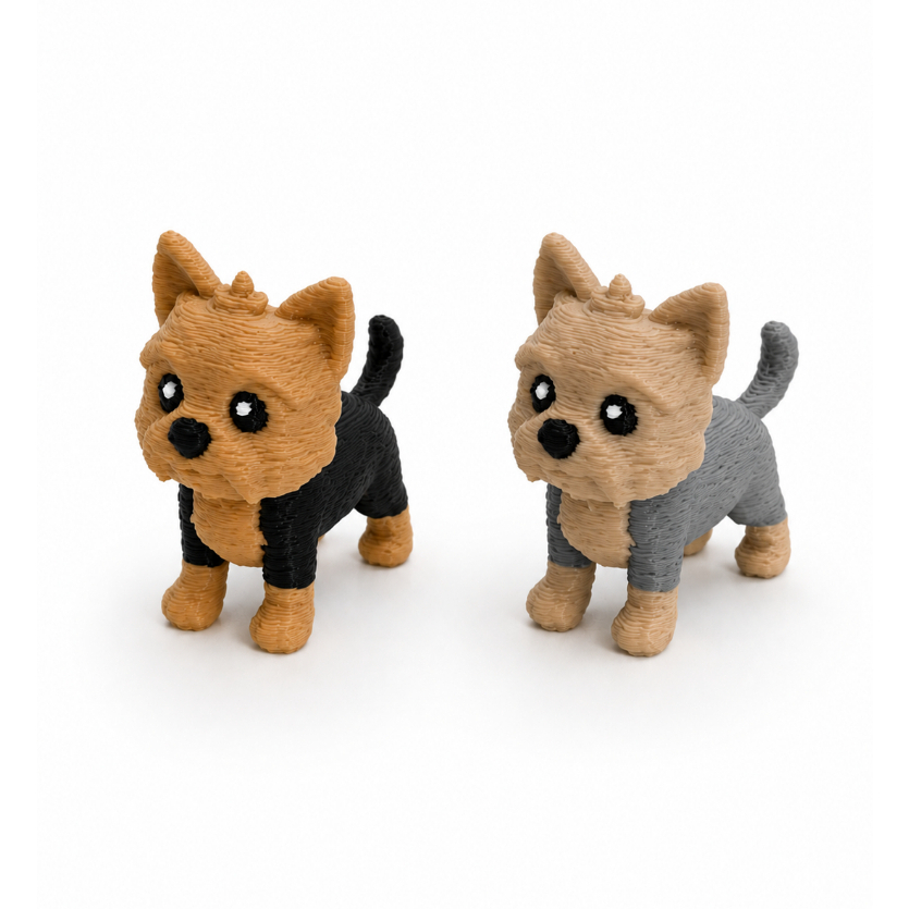 Yorkshire - Cachorro Miniatura - Mini Pets Colecionáveis