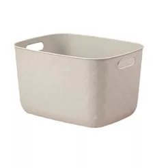 Caixa Organizadora Puffer 19 L Light Gray Coza