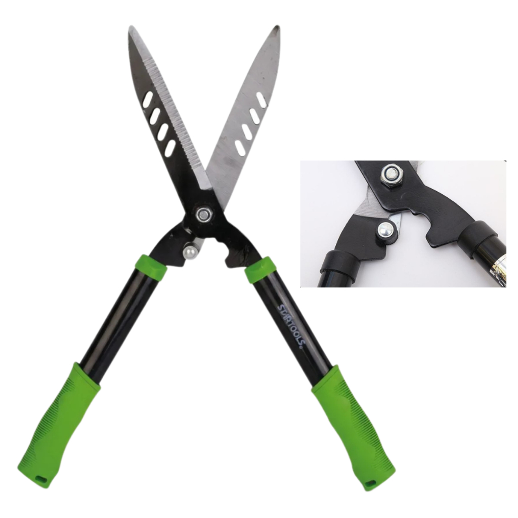 Tesoura Para Jardinagem Tesourão 54cm Podar Cortar Galhos Cerca Viva Folhas Grama Arbustos