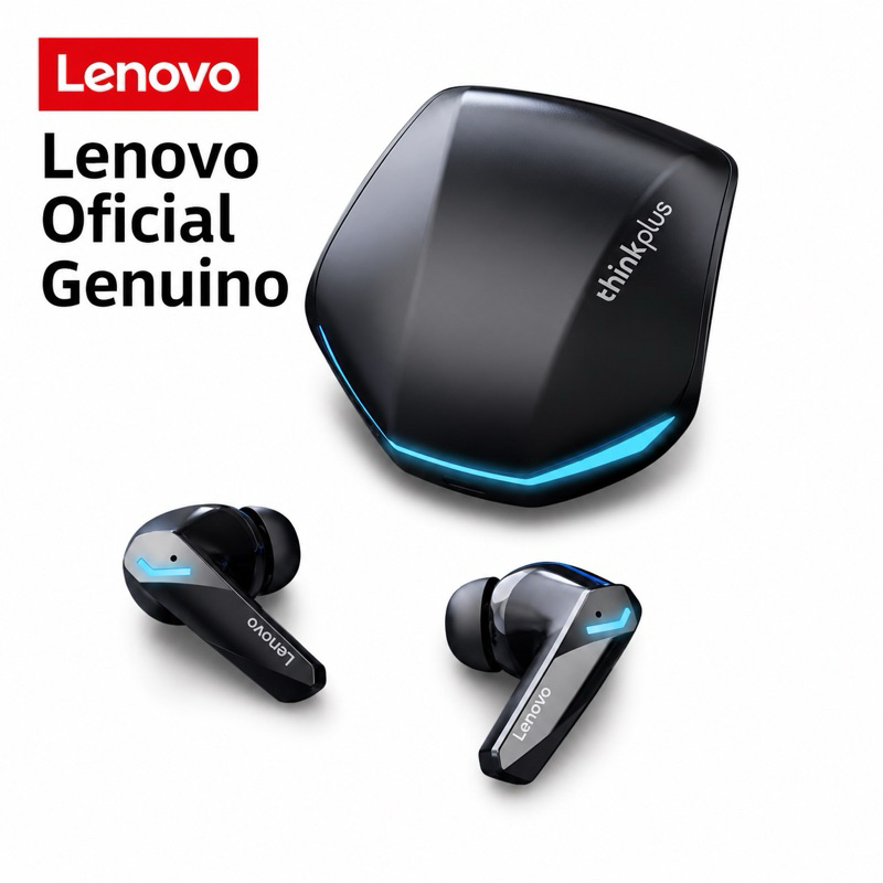 🎧 Fone de Ouvido Gamer Lenovo GM2 PRO Bluetooth 5.3 Sem Fio | Microfone HD | Cancelamento de Ruído | Baixa Latência