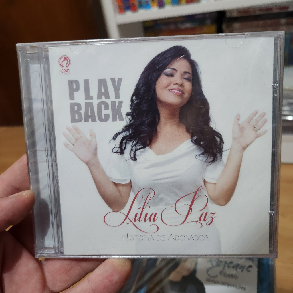 CD LILIA PAZ - HISTÓRIA DE ADORADOR - PLAYBACK