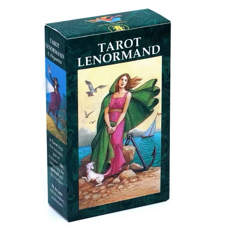 Tarot Lenormand Lo Scarabeo Baralho Cigano Completo Cartas Tarot Original