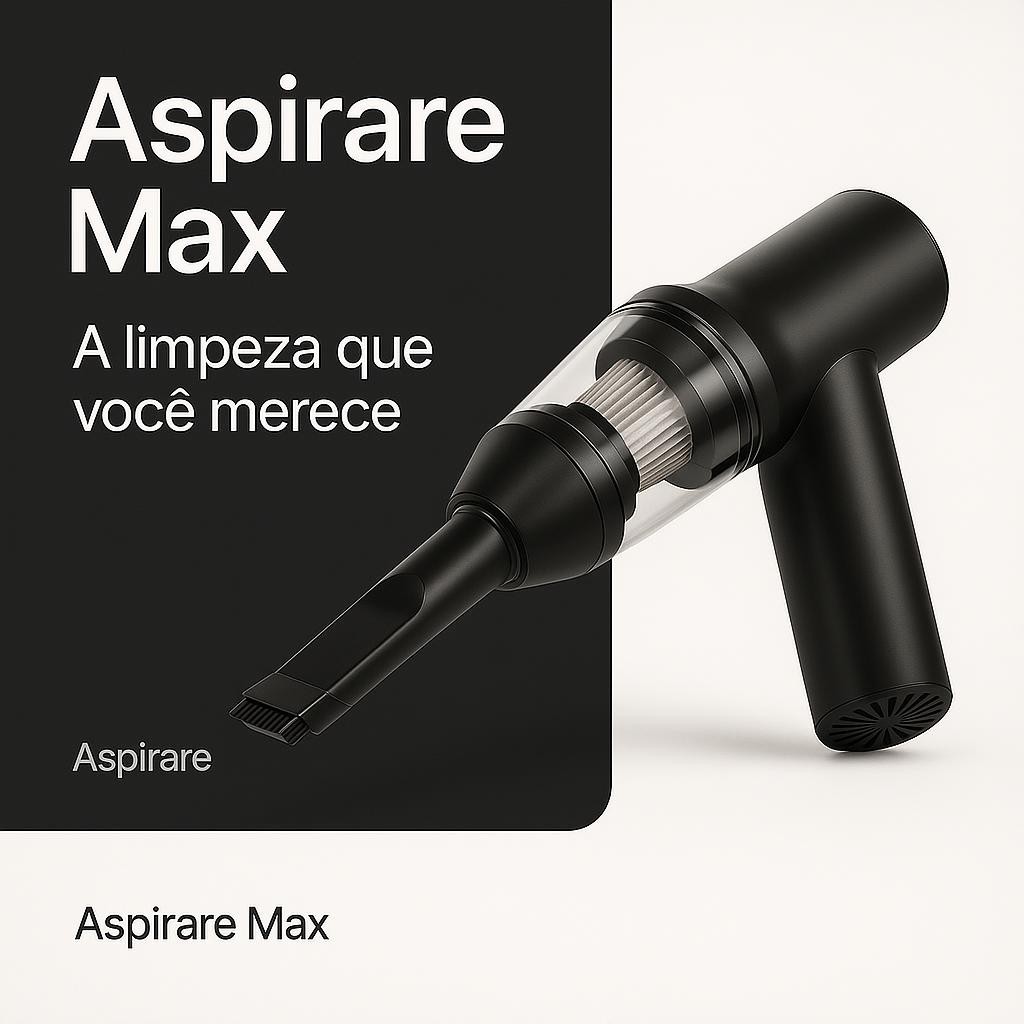 Aspirador Portátil Automotivo Sem Fio Recarregável Compacto