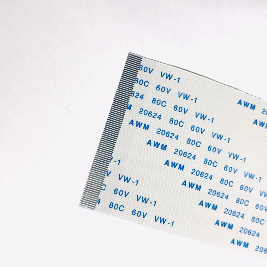 Cabo Flat 80 Vias 4,0cm X 20cm Comprimento  Compatível Para Placa Tcon