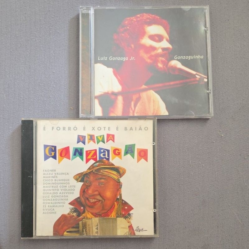 2 cd Gonzaguinha Luiz Gonzaga Gonzagao