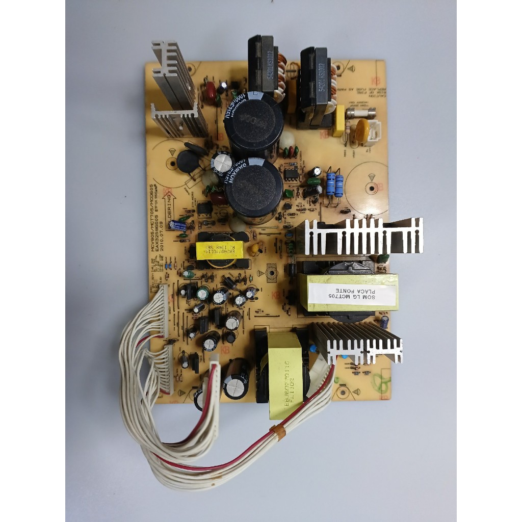 Placa da fonte som lg mct705