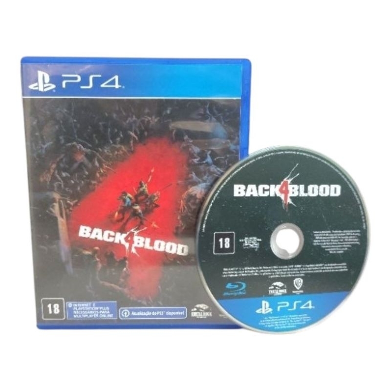 Back 4 Blood PS4 mídia física Impecável