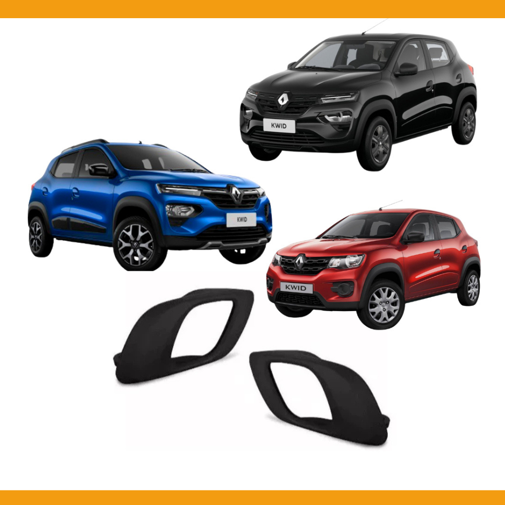 Par Maçaneta Gatilho Puxador Interno Kwid Haste Curva Preto