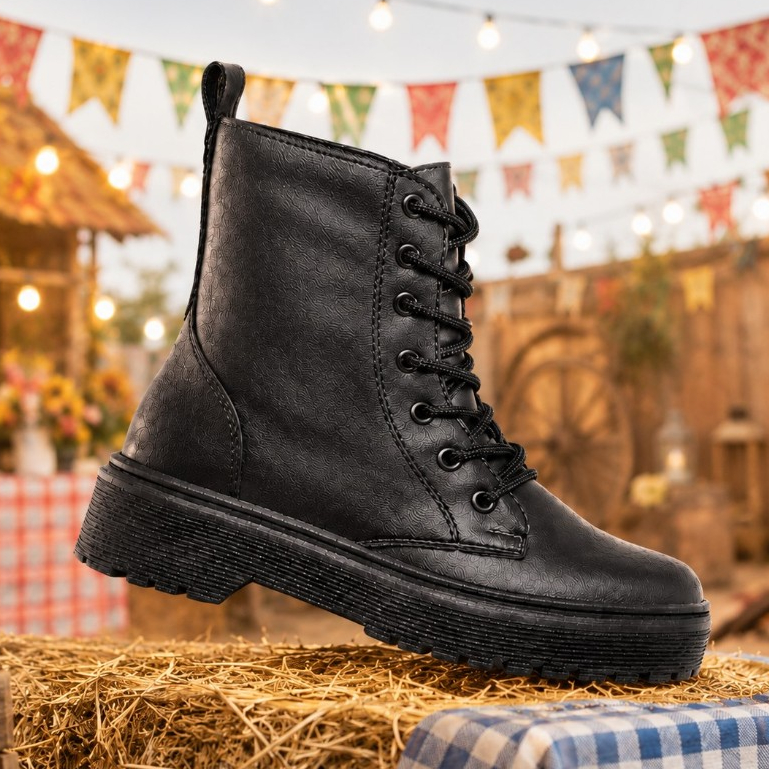 Bota Festa Junina Feminina Confortável Levíssima