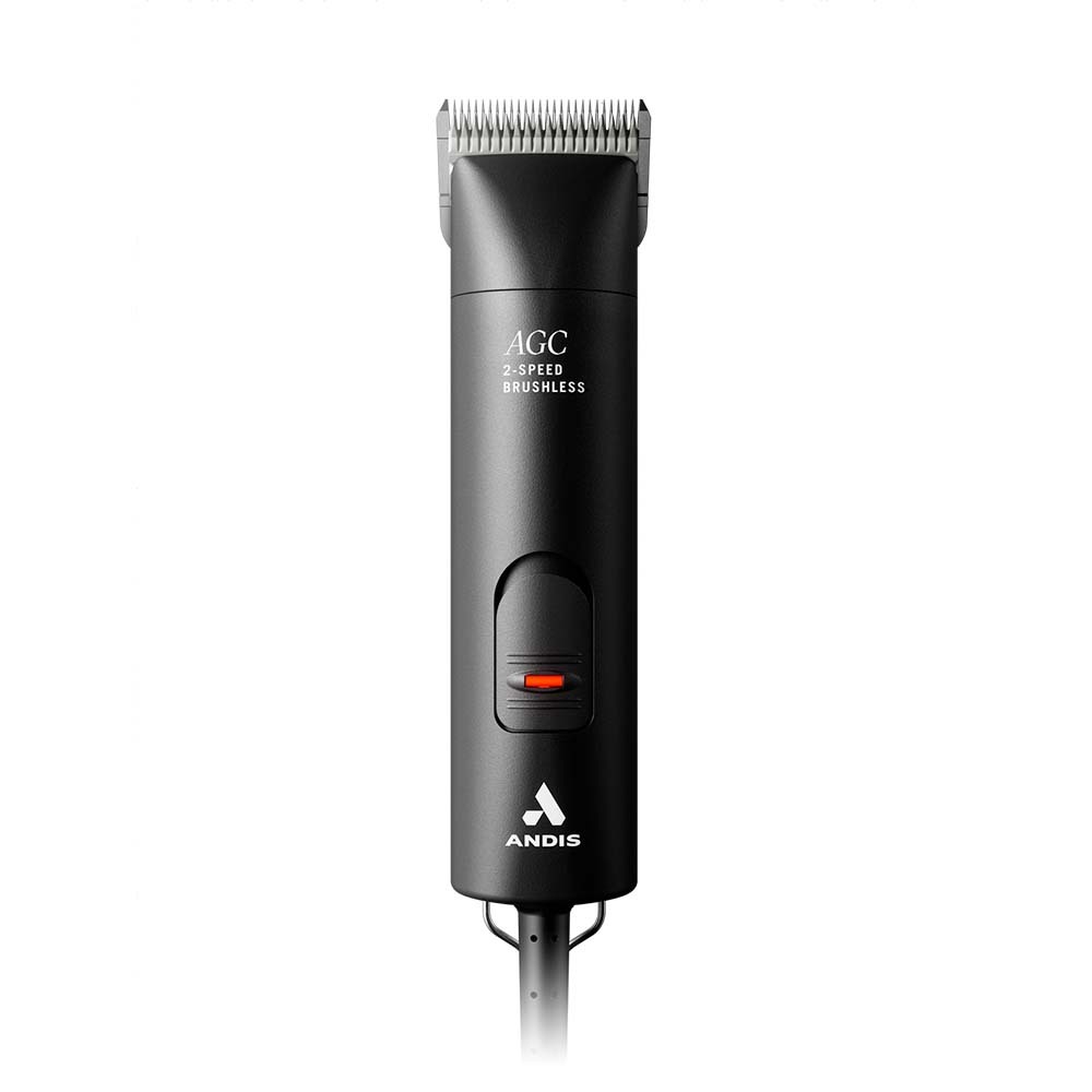 Máquina de Tosa Andis AGCB Bivolt Preta Com Fio Para Cachorro, Gato, Cavalo