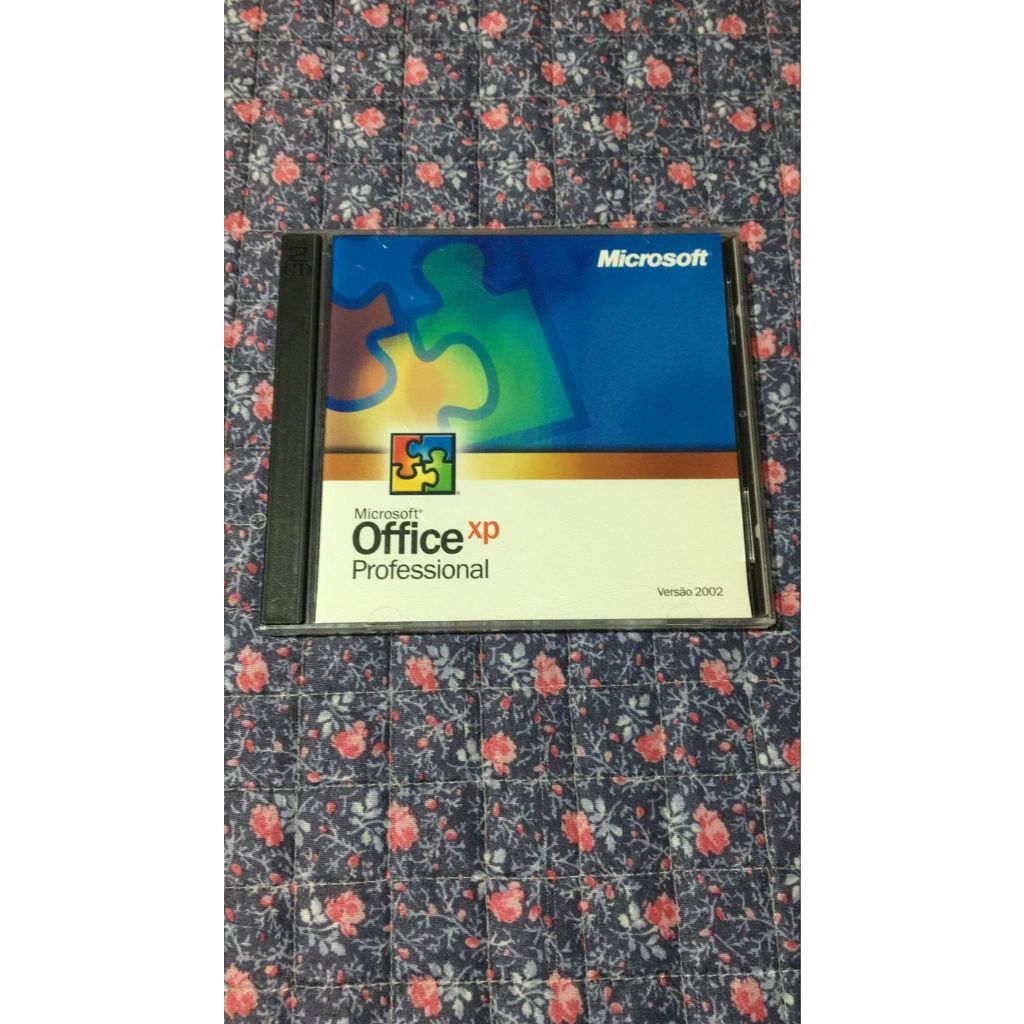 Microsoft Office XP Professional Versão 2002 CD ORIGINAL