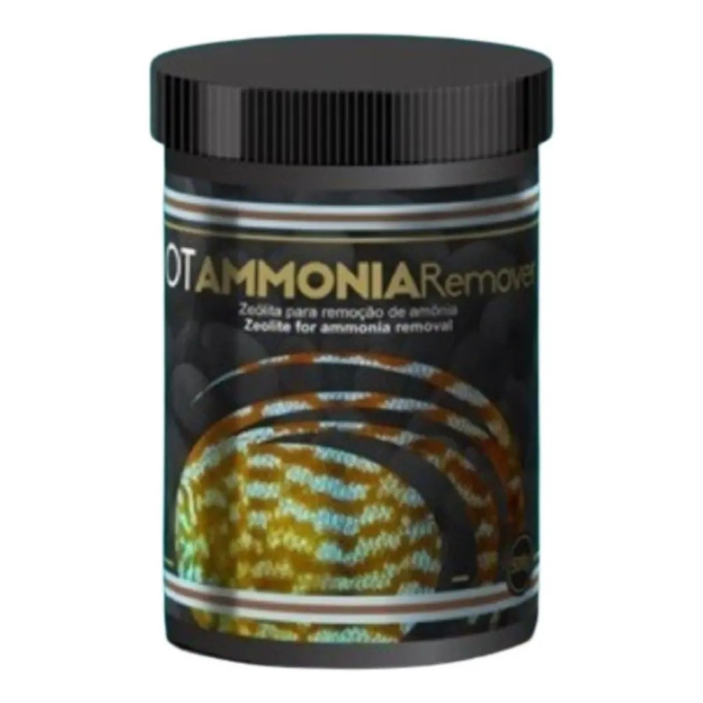 Removedor de Amônia Ocean Tech 500g Zeólita Mídia Filtrante Química Para Aquário Doce