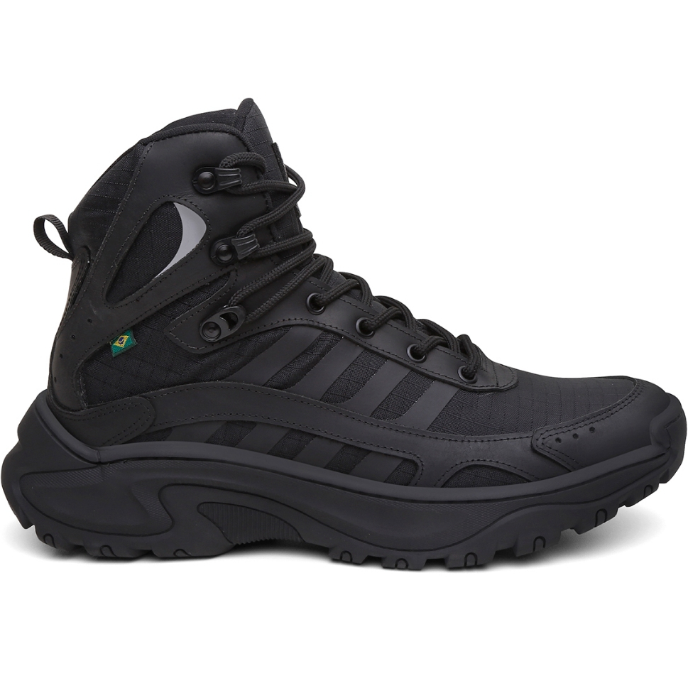 Bota Adventure Wind Trail Couro Sustentável Trilha Cano Alto Sustentabilidade e Design Biofílico