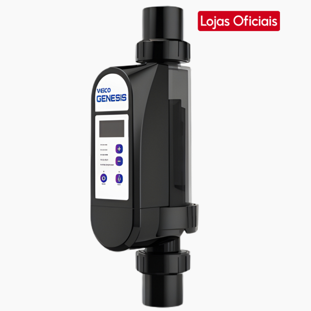 Gerador De Cloro Salino Genesis 20 Pro Fluidra Ate 60k Litros Eletrólise Wi-Fi Veico