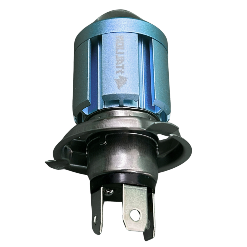 Lâmpada LED H4 Stallion 6500K Super Branca G301 P/ Moto — imagem 2 de 2