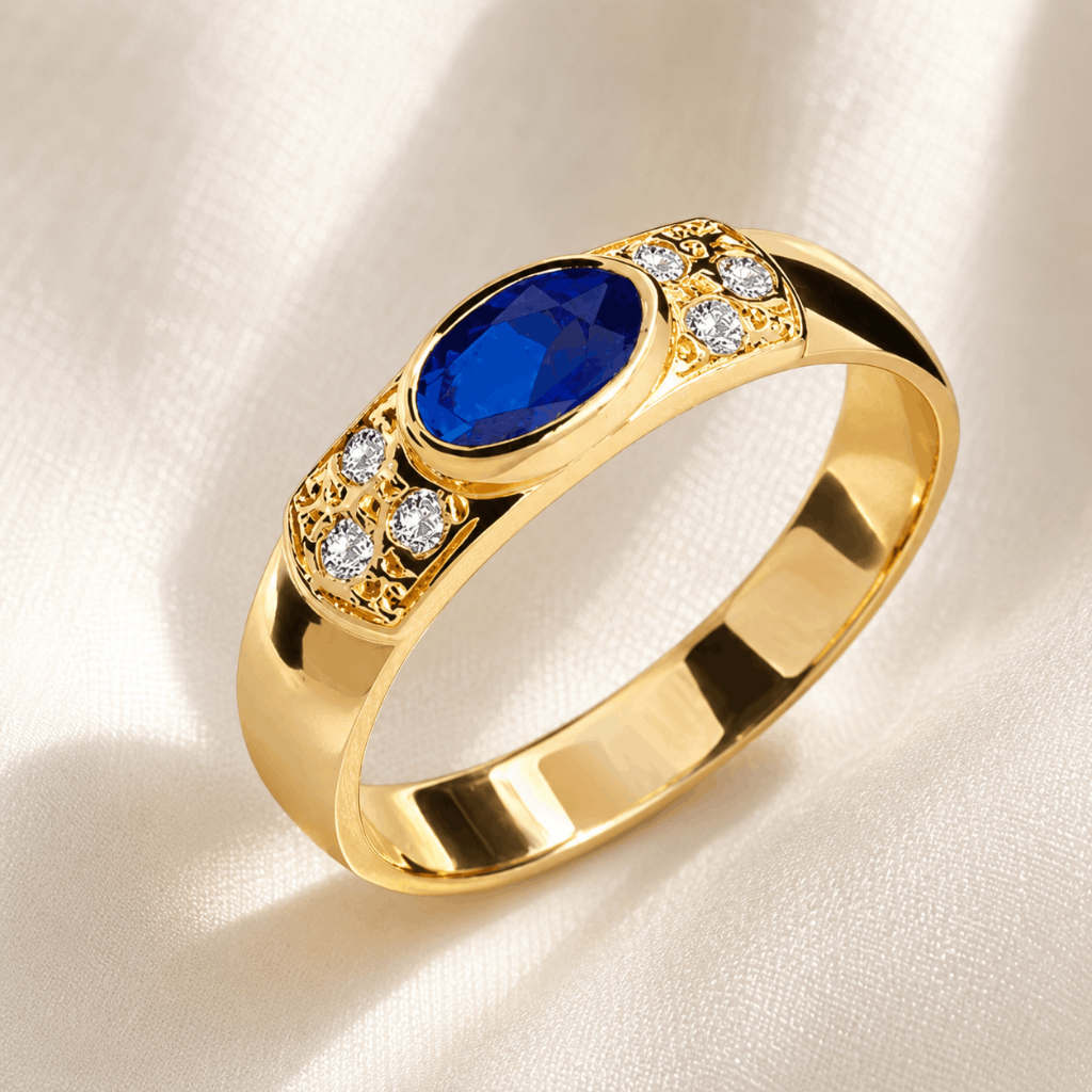 Anel de Formatura Feminino OURO 18K LEGÍTIMO - Com Garantia - Todos os Cusos - Pedagogia, Veterinária, Psicologia