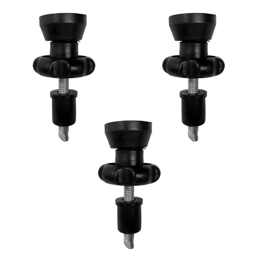 Kit 3 Manípulos para Portão Pet para Cachorro Gato ou Grade de Proteção Cercado de Bebês