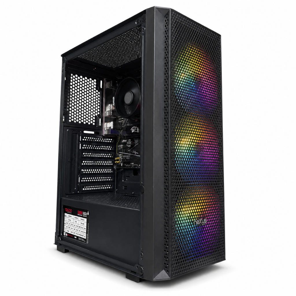 Pc Gamer Amd Ryzen 5 5600GT, Radeon™ Vega 7, 16gb Ram, Nvme 500gb, Gabinete Rgb