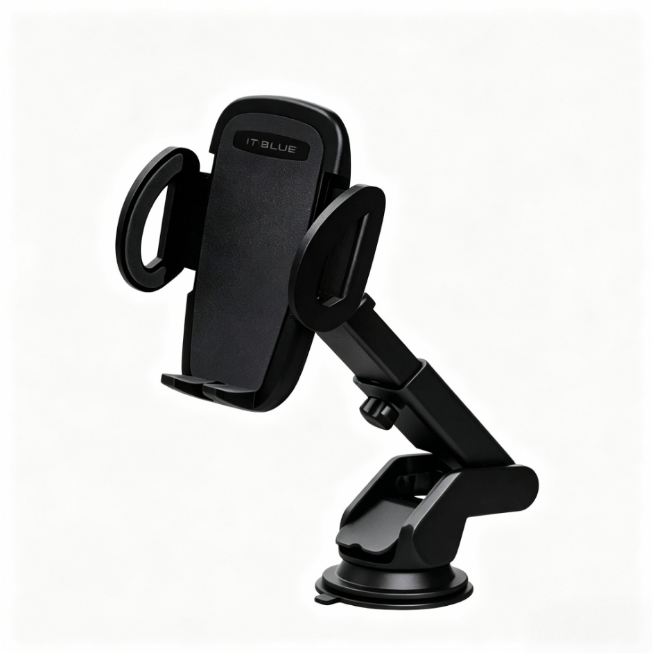 Suporte  Celular Gps Carro Veicular Universal - Trava Automática Ajustável