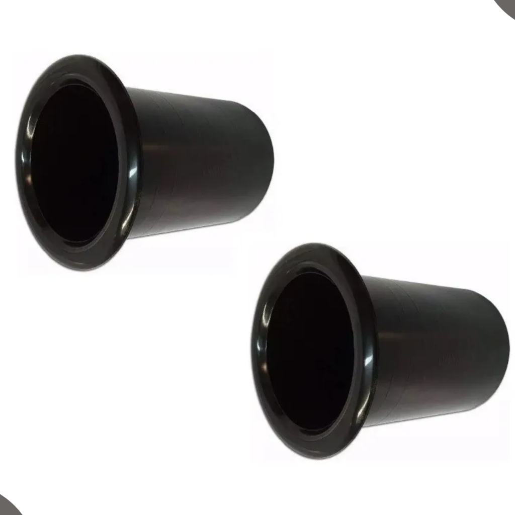 Kit 2 Aero-duto Para Caixa Acústica caixa trio caixa Selada de 3 Polegadas subwoofer trio paredão automotivo potente