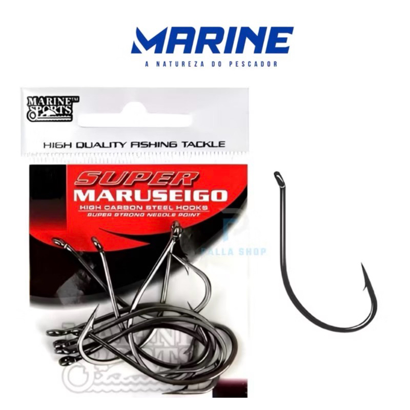 Anzol de Pesca Super Maruseigo - (6 ao 30) Marine Sports