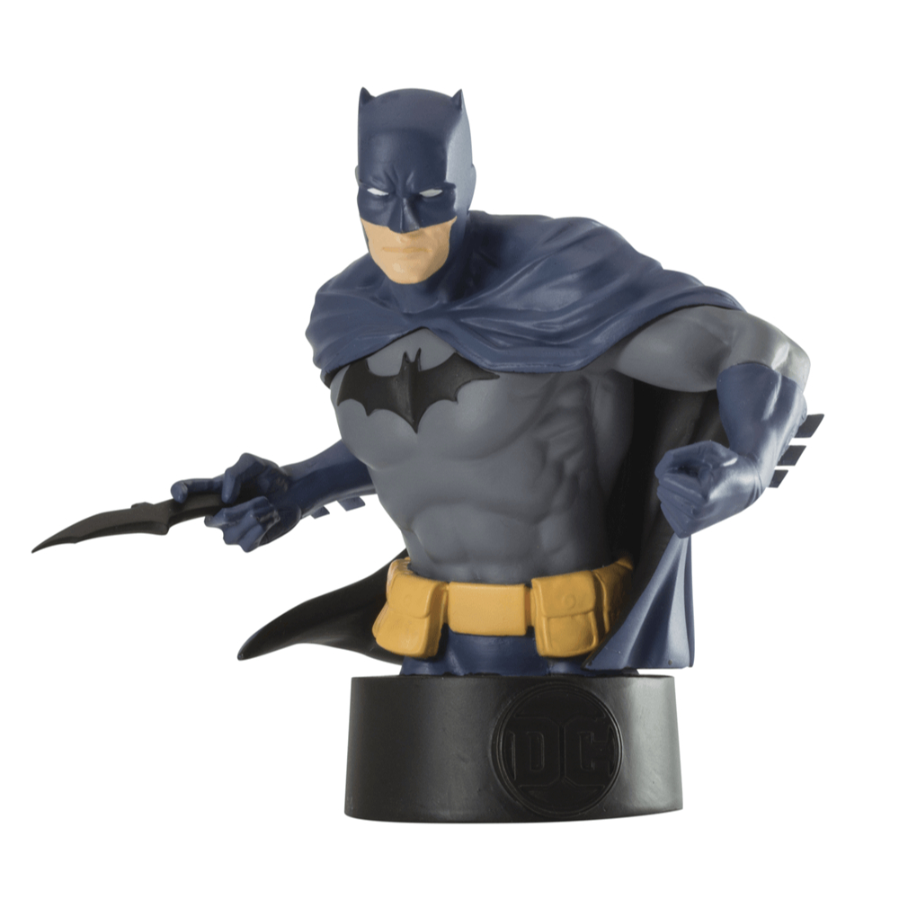 Busto Do Batman universe Eaglemoss Dc Comics asa noturna batgirl bane croc espantalho harle quinn cyborg flash mr frio