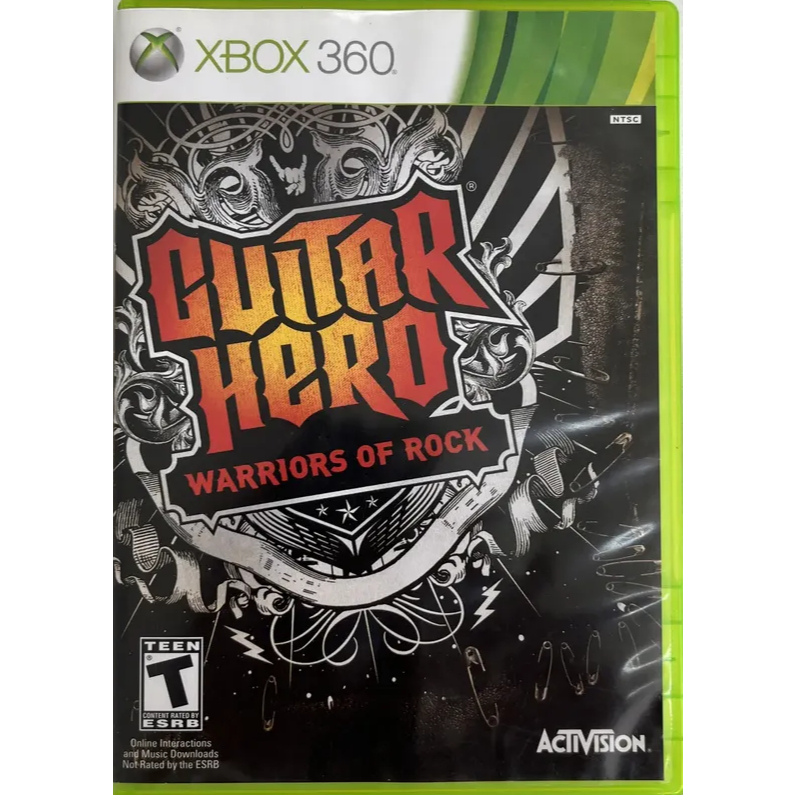 Guitar Hero Warriors of Rock - XBOX360 (Usado)