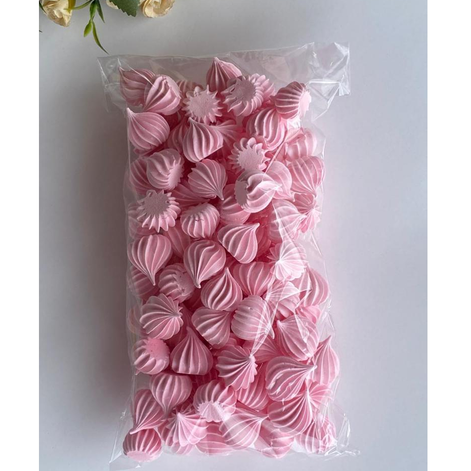 100 Mini Suspiros Para Lembrancinhas Pacote Com 100 Unidades Coloridos