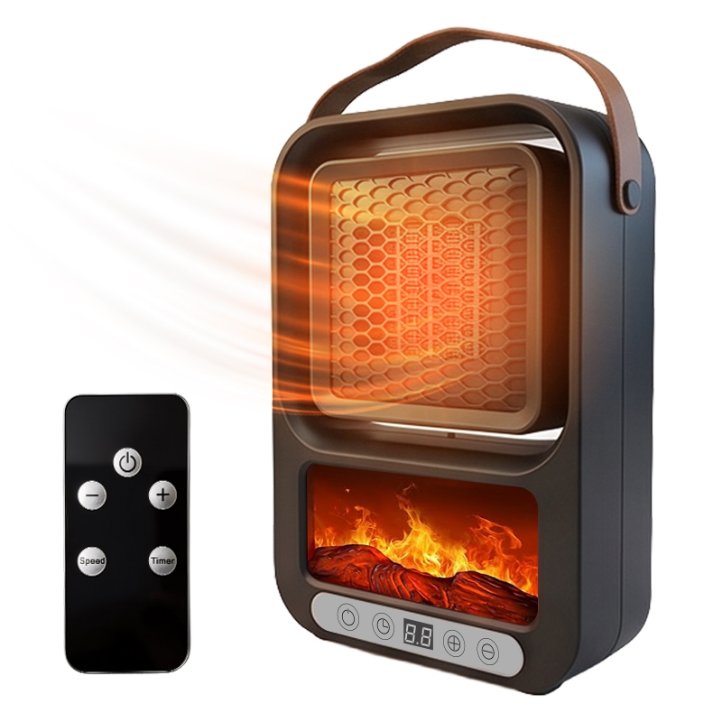 Aquecedor Elétrico Portátil 1600W Para Quarto Inverno Mini Pequeno De Parede de Ambiente a Ar Ventilador Quente